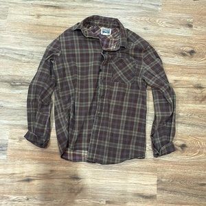 Converse vintage brown flannel